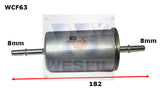 EFI Fuel Filter Z627 Mazda WCF63 - Cooper