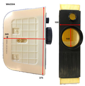 Air Filter A2023 Fits Audi/VW WA5504 - Wesfil