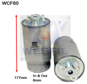 EFI Fuel Filter Z645 Fits BMW WCF60 - Wesfil