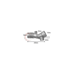 Air Hose fits Toyota Landcruiser LJ79 85-92 – AH-529 – Boonma | Universal Auto Spares