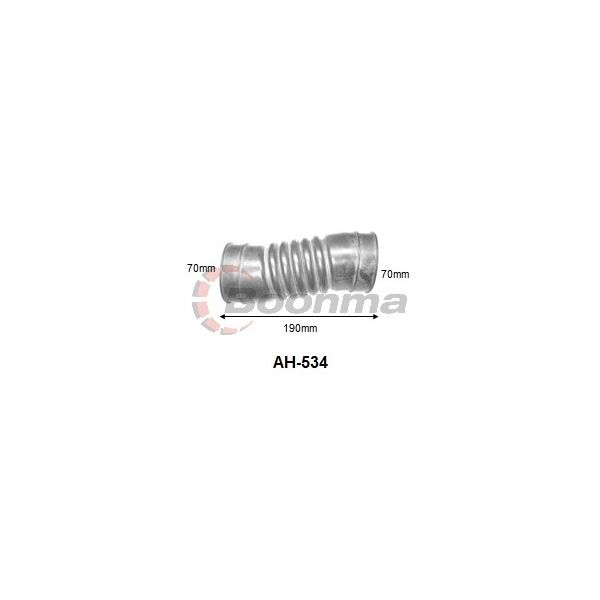 Air Hose fits Toyota Hiace LH112 89-00 – AH-534 – Boonma | Universal Auto Spares