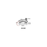 Air Hose fits Mazda 626/Ford Telstar 92-97 – AH-540 – Boonma | Universal Auto Spares