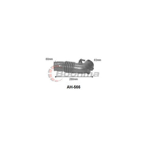 Air Hose fits Mazda 323 Protege 1.6 98-03 – AH-566 – Boonma | Universal Auto Spares