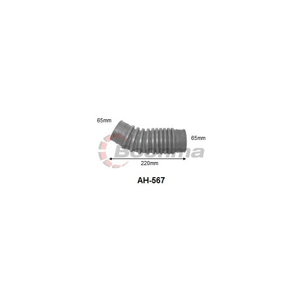 Air Hose fits Toyota Hilux Surf LN105 2.8L 88-97 – AH-567 – Boonma | Universal Auto Spares