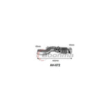 Air Hose fits Mazda Econovan JH 97-04 – AH-572 – Boonma | Universal Auto Spares