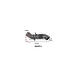 Air Hose fits Mazda 323/Ford Laser 90-94 SOHC – AH-574 – Boonma | Universal Auto Spares