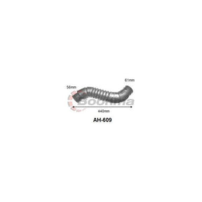 Air Hose fits Toyota Hilux LN56/65 84-88 – AH-609 – Boonma | Universal Auto Spares