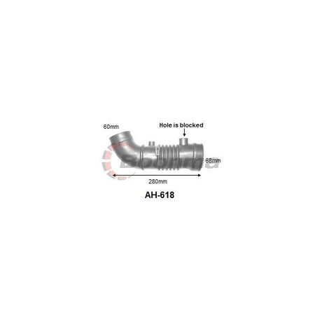 Air Hose fits Mazda 323 BA/Ford Laser KJ 1.8L 97-98 – AH-618 – Boonma | Universal Auto Spares