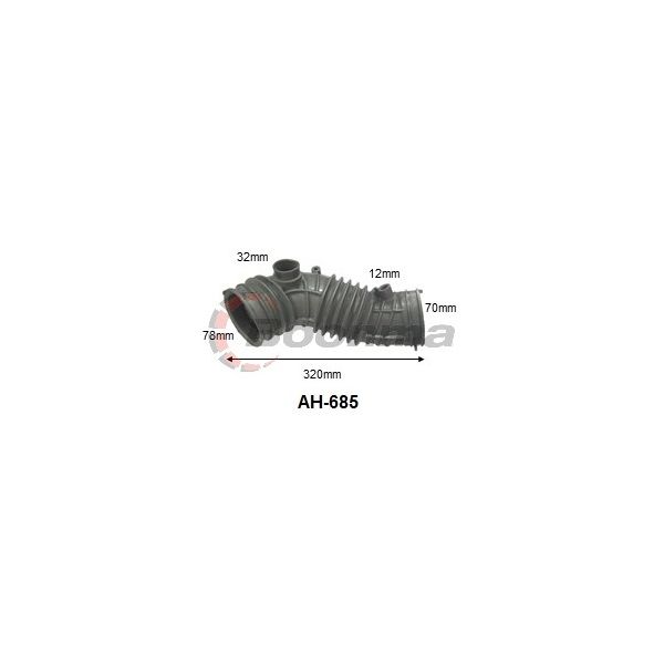 Air Hose fits Honda CRV RM4 2.4L 12-16 – AH-685 – Boonma | Universal Auto Spares