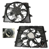 Radiator Fan (500W, Single, 2 - Pin Oval Plug) Jeep Grand Cherokee WK Series 1 2005 - 2010 AMCK - FNR - 15F - Sterling Parts - Electric Cooling Fans - Sterling Parts