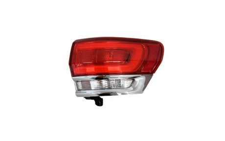 Outer Tail Light (RHS, Bright Red Lens, Chromed Mould) Jeep Grand Cherokee WK 2013 - 2021 AMCK-TAL-28R - Sterling Parts