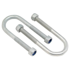 Axle U Bolt 39mm Round Galvanised Finish - Ark