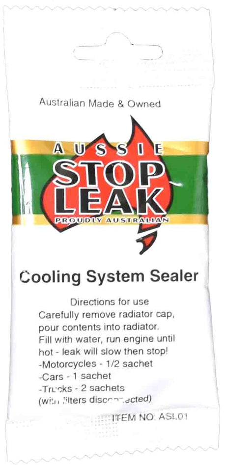 Aussie Stop Leak Radiator & Cooling System Repairer 1 Pack - Pro-Kit | Universal Auto Spares