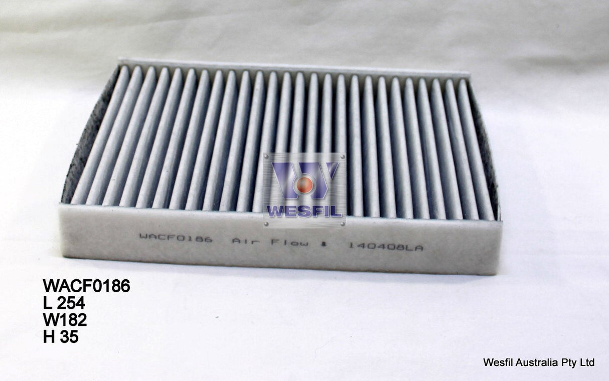 Cabin Filter RCA243P Fits VW WACF0186 - Wesfil | Universal Auto Spares