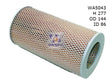 Air Filter A1314 Fits Toyota WA5043 - Wesfil | Universal Auto Spares