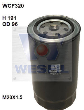 Diesel Fuel Filter Z1010 Fits Iveco WCF320 - Wesfil