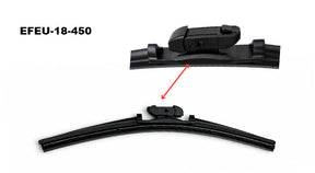 'Ultimate' Beam Blade (450mm) Exact Fit EFEU-18-450 - Exelwipe