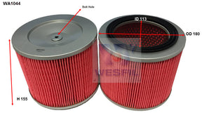 Air Filter A1639 Fits Kia WA1044 - Wesfil