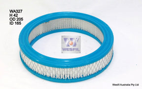 Air Filter A327 Fits Suzuki WA327 - Wesfil