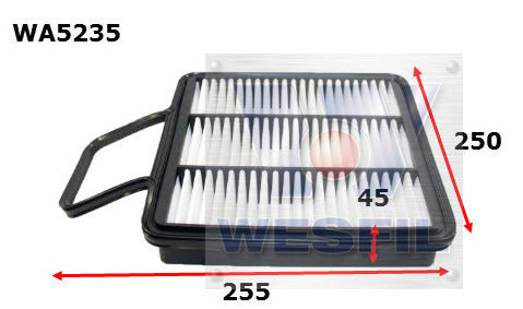 Air Filter Fits Great Wall WA5235 - Wesfil | Universal Auto Spares