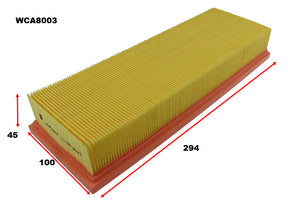 Air Filter A1684 Fits Peugeot/Citroen WCA8003 - Wesfil