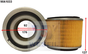 Air Filter A1412 Fits Nissan WA1033 - Wesfil