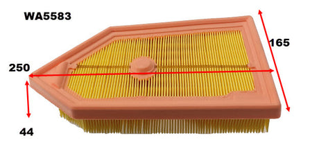 Air Filter A2057 Fits Ford WA5583 - Wesfil | Universal Auto Spares