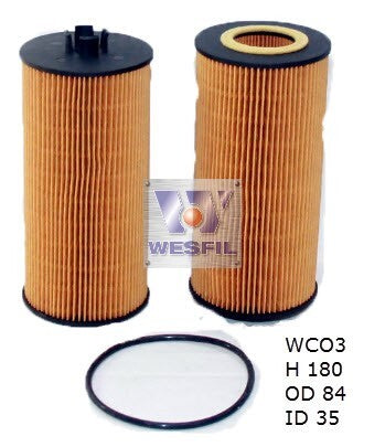 Oil Filter Fits Ford WCO3 - Wesfil | Universal Auto Spares