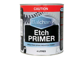 Grey ETCH Primer Epoxy 400g, 1Ltr, 4ltr - Balchan 4 Litre