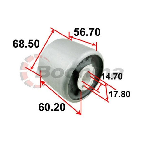 Rear Diff Mount Bush fits BMW 3 E46/X1-3/Z4 – BB-7138H – Boonma | Universal Auto Spares