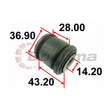 Trailing Arm Bush Rear fits Toyota Aurion GSV40/50/Camry ACV40 – BB-7154 – Boonma | Universal Auto Spares