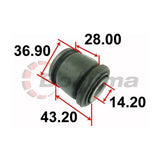 Trailing Arm Bush Rear fits Toyota Aurion GSV40/50/Camry ACV40 – BB-7154 – Boonma | Universal Auto Spares