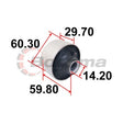 Front Lower Control Arm Bush Rear fits Toyota Rav4 ACA20-23 – BB-7160 – Boonma | Universal Auto Spares