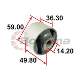 Trailing Arm Bush Rear fits Toyota Rav4 ACA33-38/GSA33 – BB-7164 – Boonma | Universal Auto Spares
