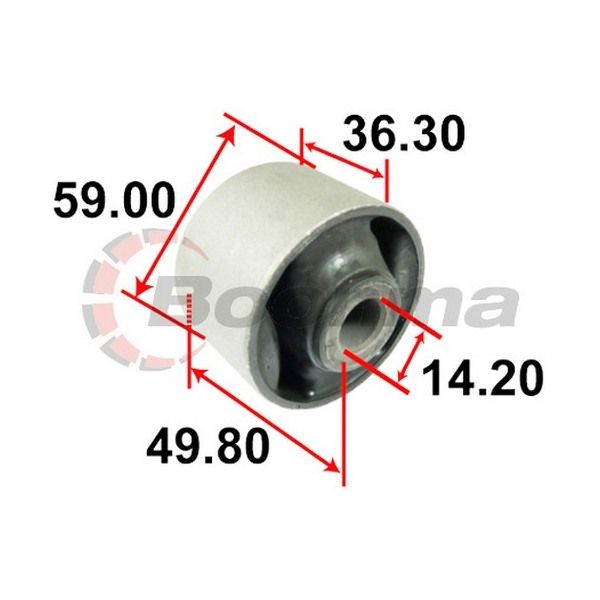 Trailing Arm Bush Rear fits Toyota Rav4 ACA33-38/GSA33 – BB-7164 – Boonma | Universal Auto Spares