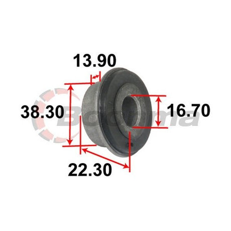 Trailing Arm Bush Rear fits Toyota Rav4 ACA33-38/GSA33-Rear – BB-7165 – Boonma | Universal Auto Spares