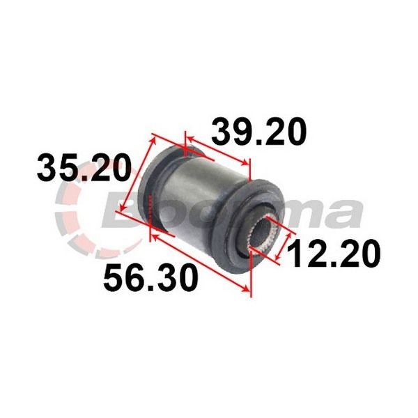 Front Control Arm Bush fits Hyundai Accent/Excel X3 1.5 – BB-7174 – Boonma | Universal Auto Spares
