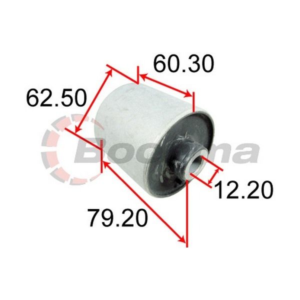 Trailing Arm Bush Rear fits Mazda Mazda6 GG/GY – BB-7197 – Boonma | Universal Auto Spares