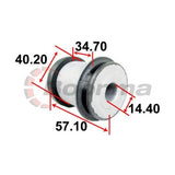 Front Lower Control Arm Bush Inner Left fits Mazda Mazda6 GH – BB-7201 – Boonma | Universal Auto Spares