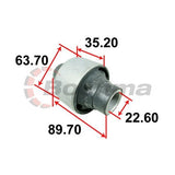 Front Lower Control Arm Bush Rear fits Mazda MPV LW V6 – BB-7208 – Boonma | Universal Auto Spares
