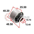 Front Control Arm Bush fits Mazda 323 BJ/Premacy CP – BB-7212 – Boonma | Universal Auto Spares