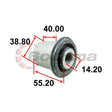 Front Control Arm Bush fits Nissan XTrail T30 2.5 01-07 – BB-7220 – Boonma | Universal Auto Spares