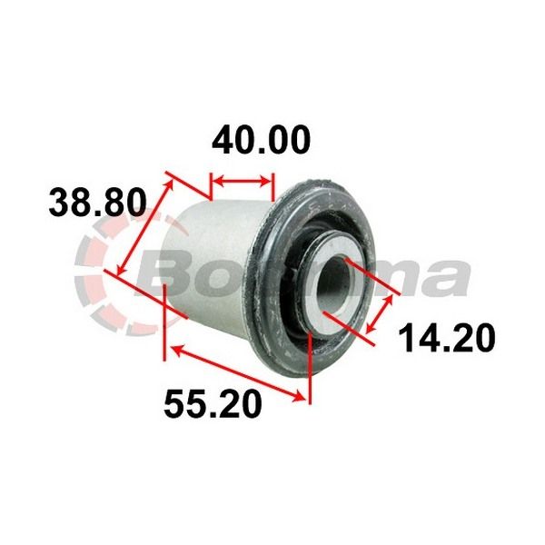 Front Control Arm Bush fits Nissan XTrail T30 2.5 01-07 – BB-7220 – Boonma | Universal Auto Spares