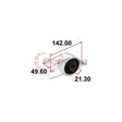 Front Control Arm Bush fits Nissan Maxima A33 3.0L – BB-7237R – Boonma | Universal Auto Spares