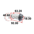 Front Lower Control Arm Bush fits Ford Ranger PJ/PK/Mazda BT-50 – BB-7251 – Boonma | Universal Auto Spares
