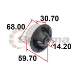 Front Control Arm Bush fits Toyota Corolla ZZE122/123 – BB-7252 – Boonma | Universal Auto Spares