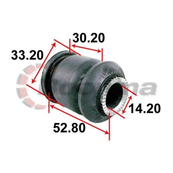 Front Control Arm Bush fits Toyota Yaris NCP90-131 – BB-7254 – Boonma | Universal Auto Spares
