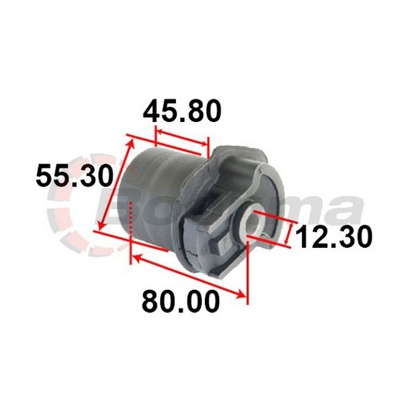 Trailing Arm Bush Rear fits Geely MK/Toyota Platz – BB-7261 – Boonma | Universal Auto Spares
