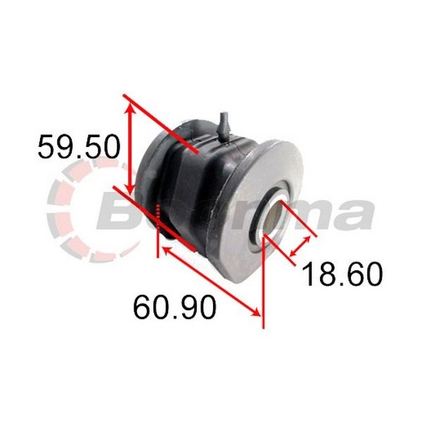 Front Control Arm Bush fits Honda Civic EK/CRV RD – BB-7268 – Boonma | Universal Auto Spares