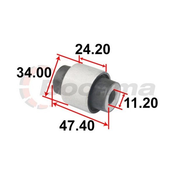 Front Control Arm Bush Upper fits Honda Civic/CRV/Prelude – BB-7271 – Boonma | Universal Auto Spares